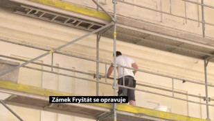 Karvinský zámek Fryštát se opravuje