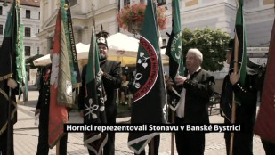 Krojovaní horníci reprezentovali Stonavu v Banské Bystrici