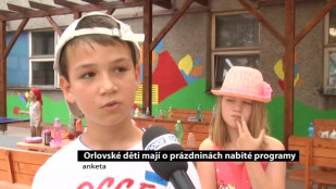 Orlovské děti mají o prázdninách nabité programy