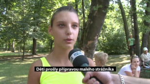 Děti prošly přípravou malého strážníka