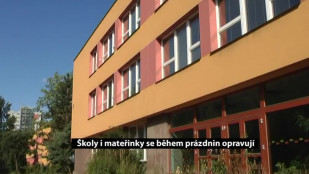 Školy i mateřinky se během prázdnin opravují