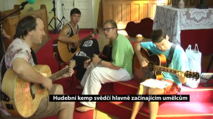 Hudební kemp svědčí hlavně začínajícím umělcům