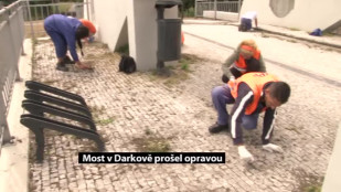 Most v Karviné-Darkově prošel opravoou