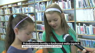 Prázdninové čtvrtky v knihovně měly úspěch