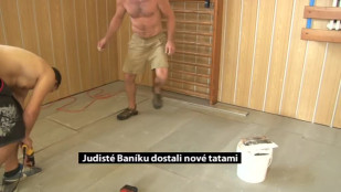 Judisté karvinského Baníku mají nové tatami