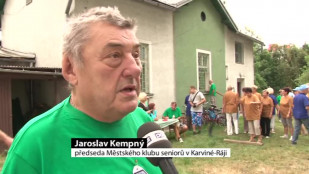 Netradiční sportovní hry karvinských seniorů