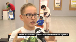 Zrekonstruovaná galerie nabízí interaktivní výstavu