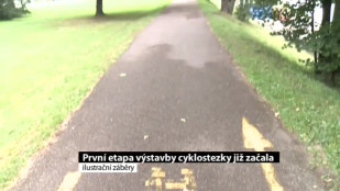 Město zahájilo první etapu výstavby cyklostezky