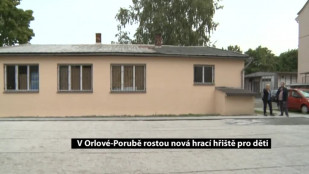 V Orlové-Porubě rostou nová hrací hřiště pro děti