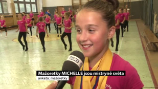 Karvinské mažoretky MICHELLE uspěly na Mistrovství světa