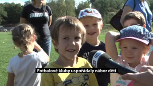 Fotbalové kluby uspořádaly náborový den dětí