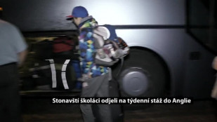 Stonavští školáci odjeli na týdenní stáž do Anglie