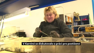 V Karviné se diskutovalo o práci pro postižené