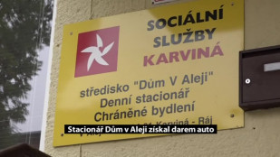 Denní stacionář Dům v Aleji v Karviné dostal darem nové auto