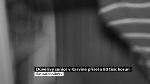 Důvěřivý senior z Karviné přišel o 80 tisíc korun