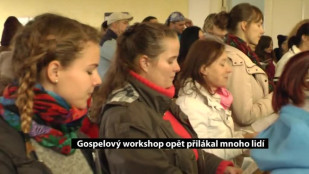 Gospelový workshop opět přilákal mnoho lidí