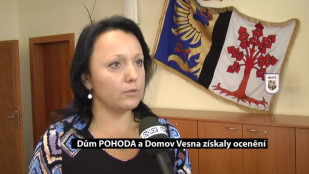 Dům POHODA a Domov Vesna získaly ocenění