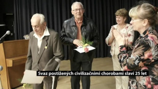 Svaz postižených civilizačními chorobami slaví 25 let