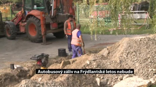 Autobusový záliv na Frýdlantské ve F-M letos nebude