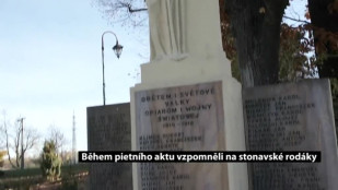 Během pietního aktu vzpomněli na stonavské rodáky