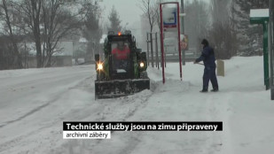 Technické služby jsou na zimu připraveny