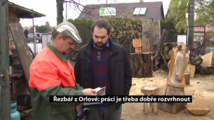 Řezbář z Orlové: práci je třeba dobře rozvrhnout