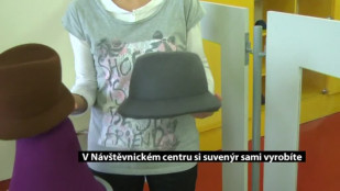 V Návštěvnickém centru si suvenýr sami vyrobíte