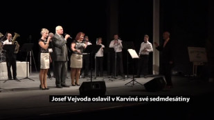 Hudební skladatel Josef Vejvoda oslavil v Karviné své sedmdesátiny