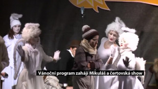 Vánoční program zahájí Mikuláš a čertovská show