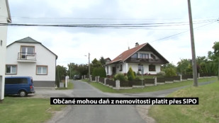 Občané mohou daň z nemovitosti platit přes SIPO