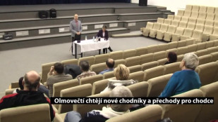 Olmovečtí chtějí nové chodníky a přechody pro chodce