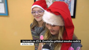 Jarmark přilákal do ZŠ K. Dvořáčka mnoho rodičů