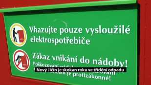 Nový Jičín je skokan roku ve třídění odpadu