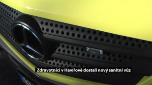 Zdravotníci v Havířově dostali nový sanitní vůz