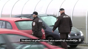 Strážníci se před Vánoci více zaměřují na zloděje