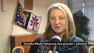 Tenistka Nikola Tomanová chce prorazit v zahraničí