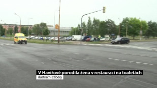 Žena porodila v restauraci na toaletách díky servírce