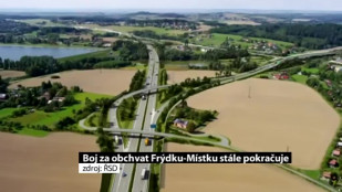 Boj za obchvat Frýdku-Místku stále pokračuje