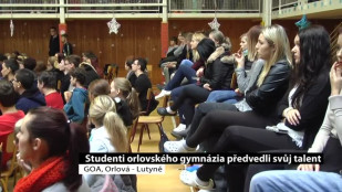 Studenti orlovského gymnázia předvedli svůj talent