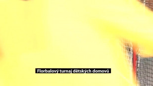 Florbalový turnaj dětí z dětských domovů MSK