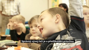 Správný vývoj řeči je u předškoláků prioritou