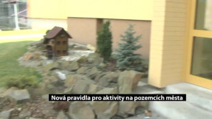 Nová pravidla pro aktivity na pozemcích města