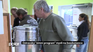 Ostravský “zimní program” myslí na bezdomovce