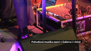 Pohodová muzika zazní v Galerce i v kině