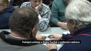 V Dolní Suché občané řekli vedení města, co by chtěli změnit