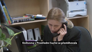 Knihovna v Prostřední Suché se přestěhovala