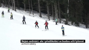 Nejen sedmáci, ale i předškoláci se budou učit lyžovat