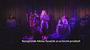 Novojičíňák Adrian Ševeček se za bicími proslavil