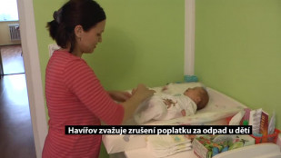 Havířov zvažuje zrušení poplatku za odpad u dětí