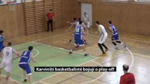 Karvinští basketbalisté bojují o play-off